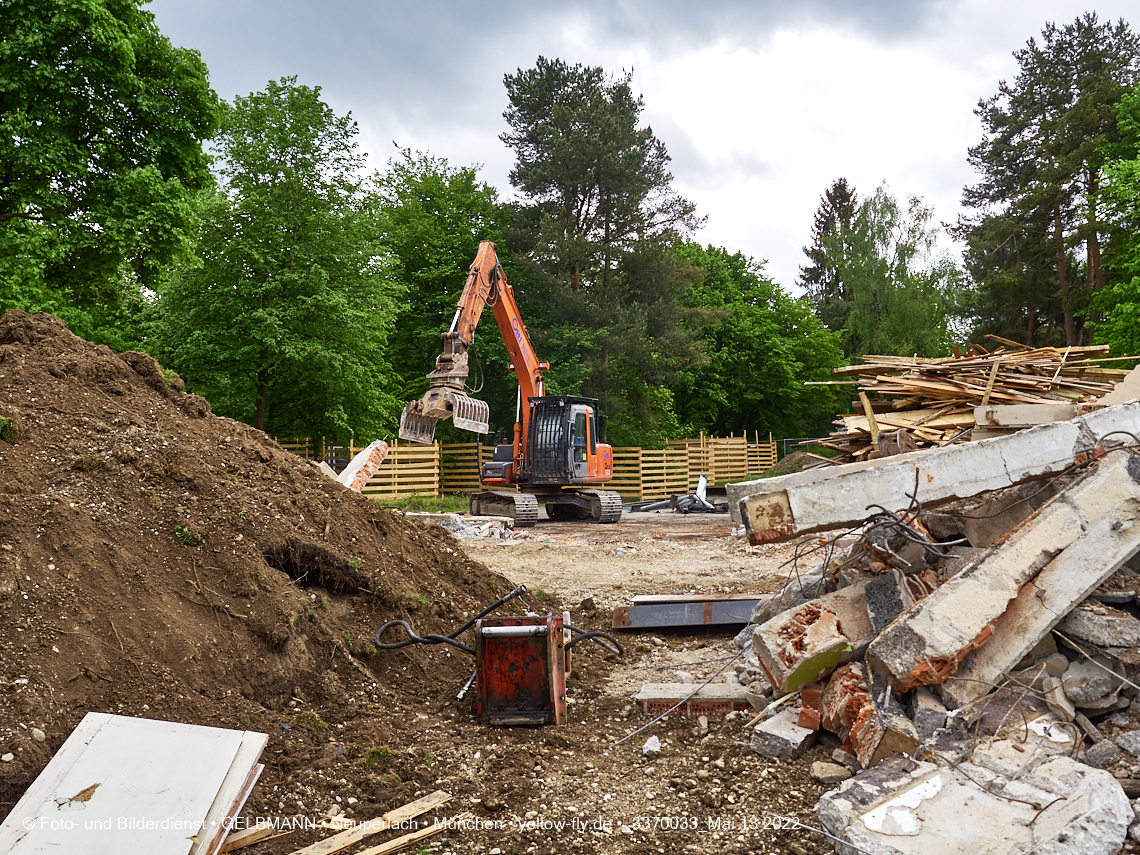 13.05.2022 - Baustelle am Haus für Kinder in Neuperlach